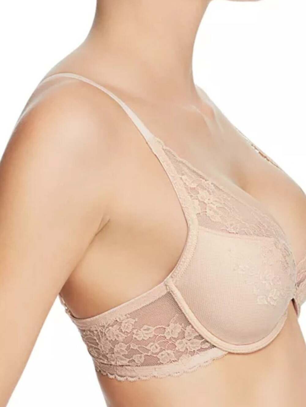 Natori Cherry Blossom Convertible Plunge Bra Sz 34 D NWOT